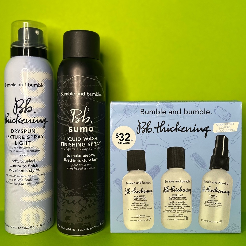 Bumble and Bumble Set of Volumizing Essentials